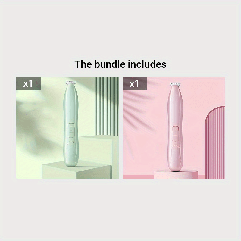 Tondeuse à poils pour chien et chat, sur piles (non fournies avec), diverses couleurs