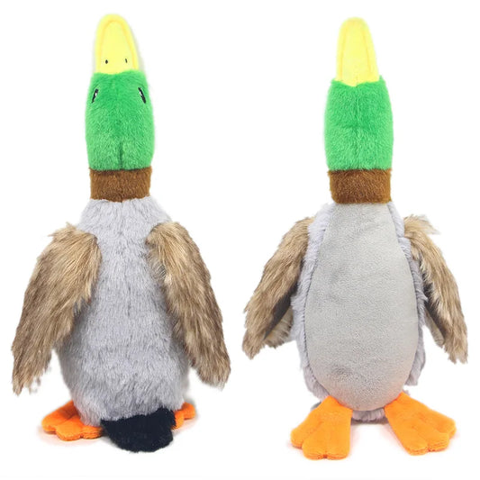 Jouets à mâcher pour chien, canard en peluche mignon, jouet sonore, Animal grinçant, jouet de nettoyage des dents, corde à mâcher pour chien