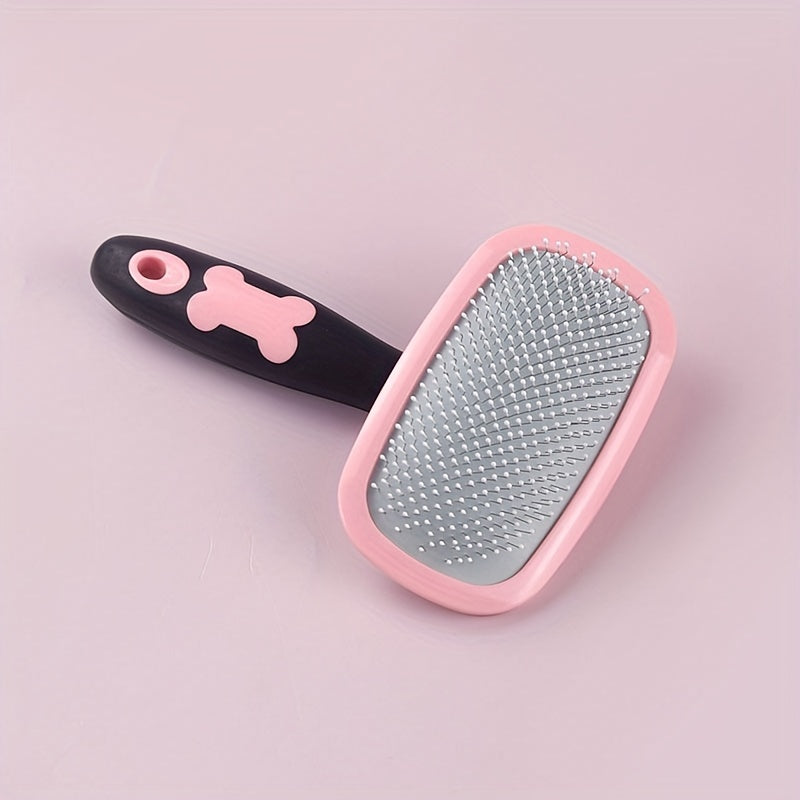 Brosse de toilettage pour chiens et chats pour éliminer les poils morts, diverses couleurs