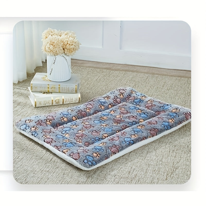 Tapis de couchage pour chien et chat, épais et chaud, divers motifs et diverses couleurs