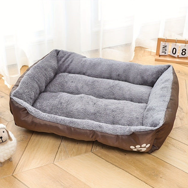 Panier confortable pour chien, tout doux, bien chaud et épais, diverses couleurs