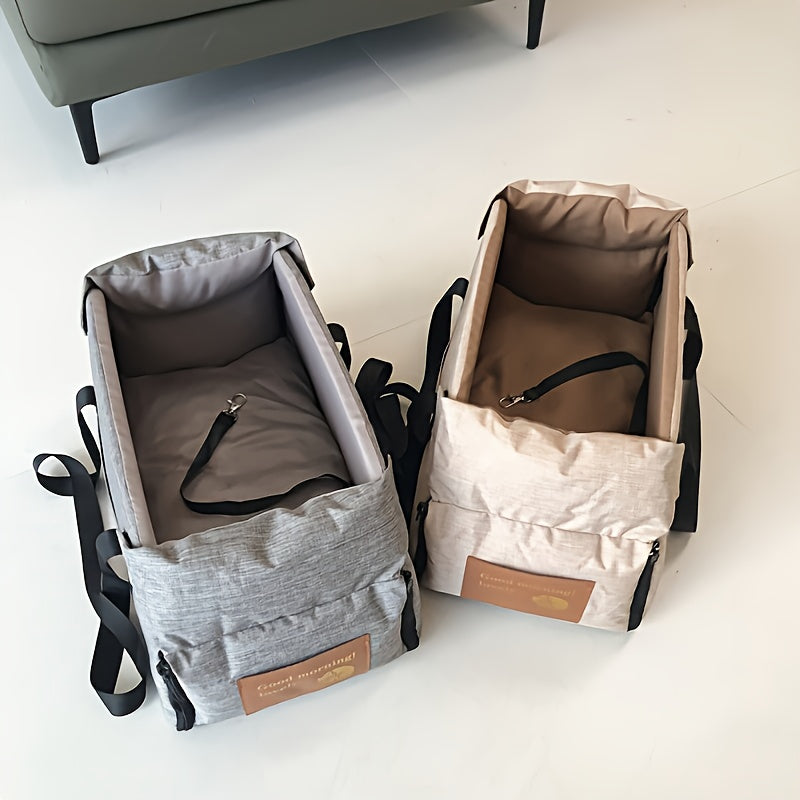 Sac de transport pour chien et chat, pour la voiture ou portable à l'épaule, il emmènera votre petit compagnon partout avec vous. Diverses couleurs