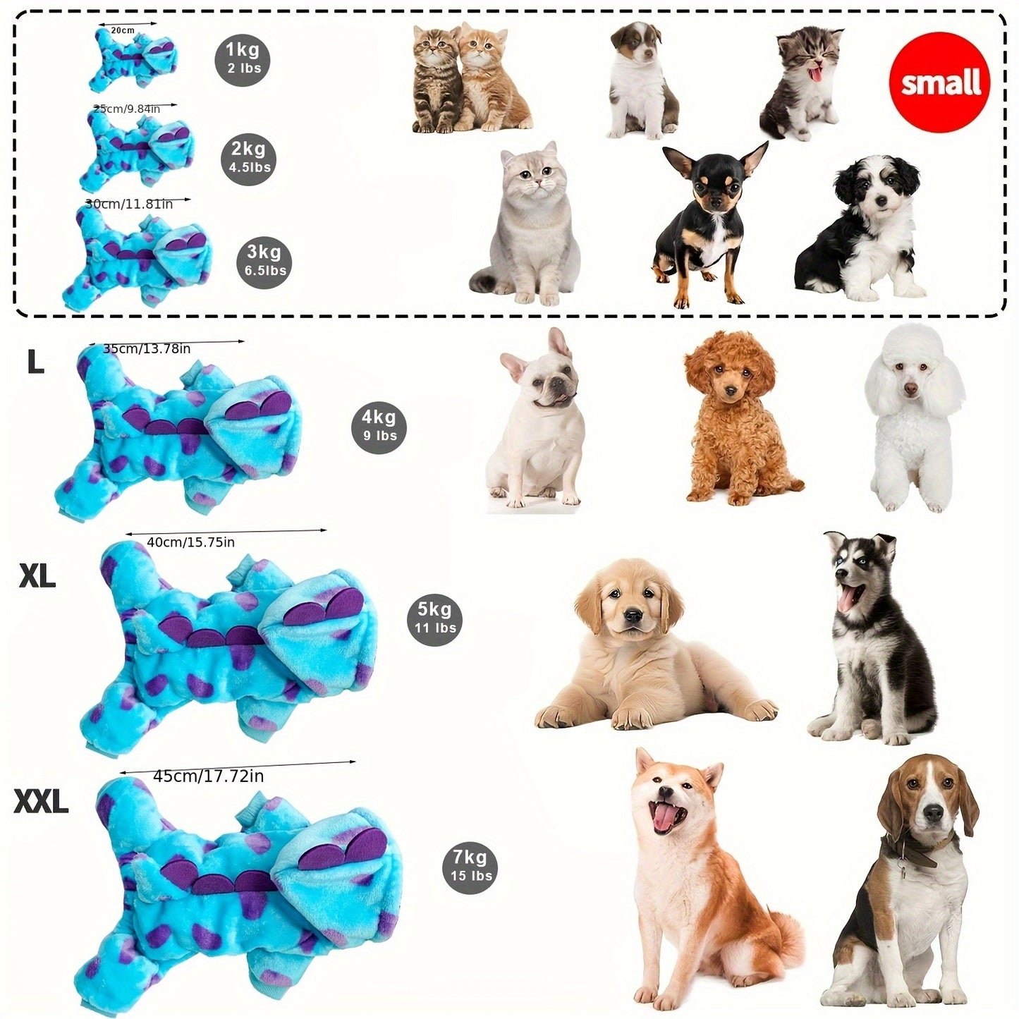 Adorable sweat à capuche pour chiens et chats sur le thème des dinosaures, costume idéal pour la période des carnavals