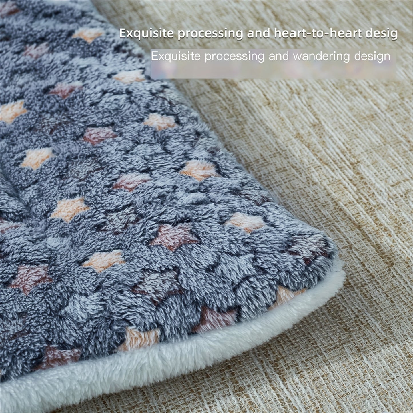 Tapis de couchage pour chien et chat, épais et chaud, divers motifs et diverses couleurs