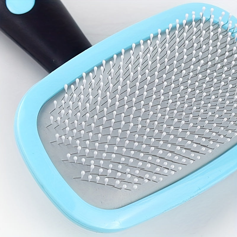 Brosse de toilettage pour chiens et chats pour éliminer les poils morts, diverses couleurs