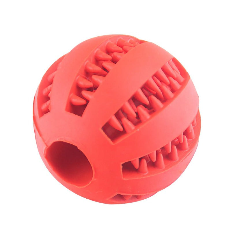 Jouet interactif en forme de balle pour chien, distributeur lent de friandise, diverses couleurs