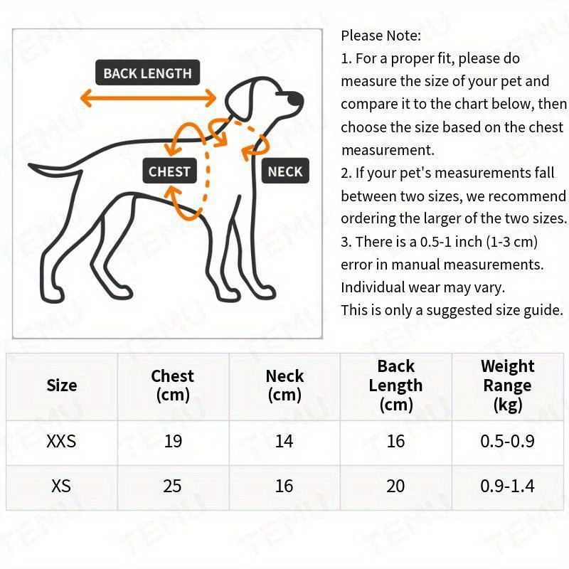 Gilet douillet en polaire pour chien avec jolis motifs d'animaux : lapin, escargot, grenouille, poney, etc - idéal pour les petites races - lavable à la main uniquement