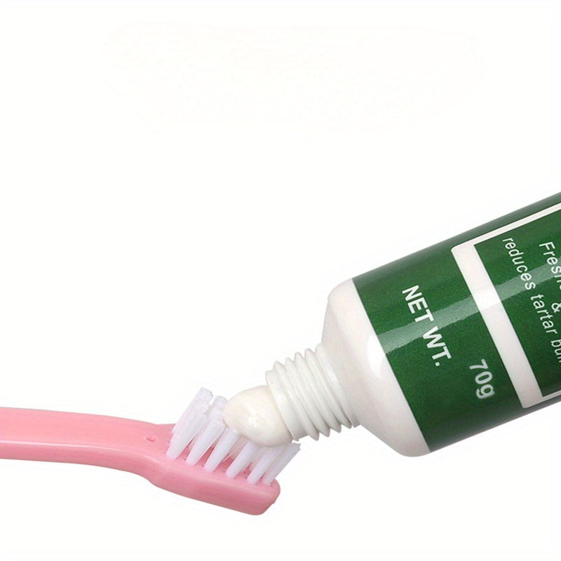 Dentifrice pour chien et chat, produit d'hygiène bucco-dentaire, à saveur de bœuf ou de vanille