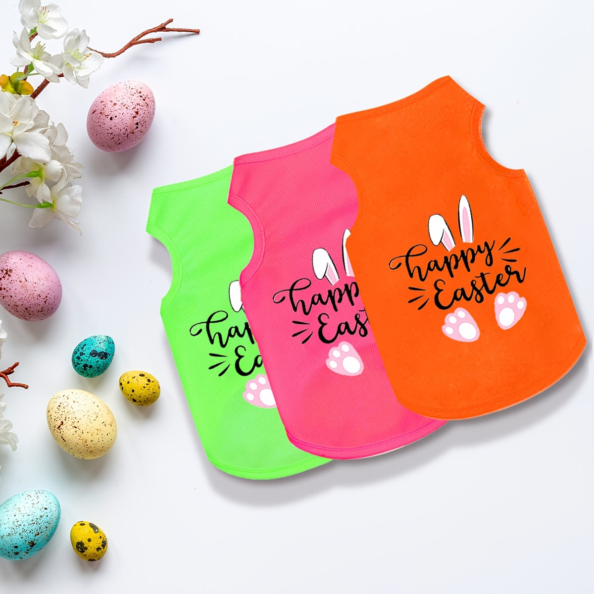 Gilet imprimé printemps/été très populaire et best-seller pour Pâques, frais et respirant, diverses couleurs