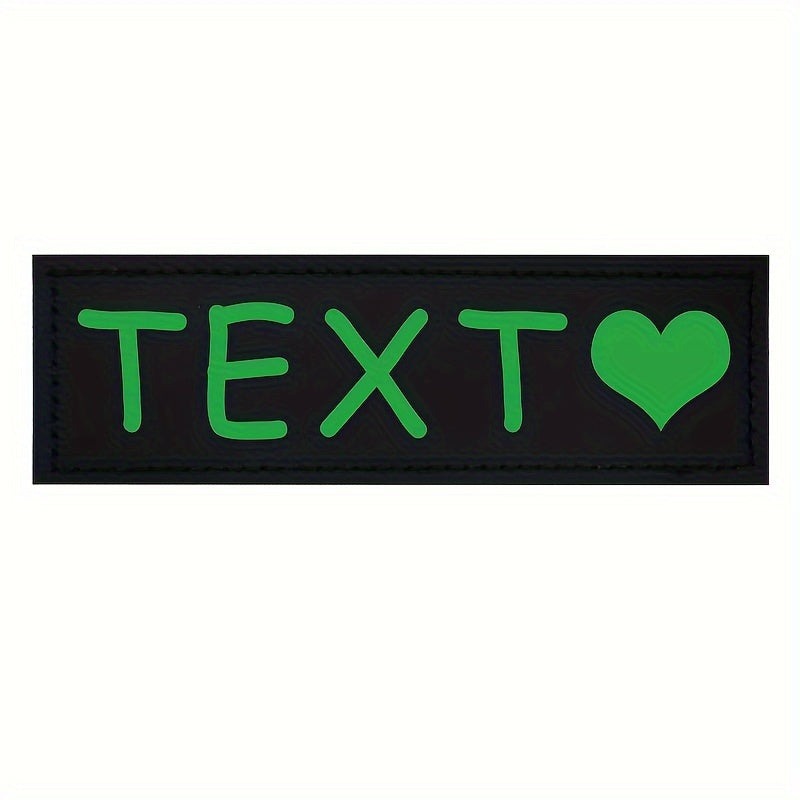 9 Colors Available Custom Pet Patches for Dog Harness Vest with Custom Name Traction Accessories