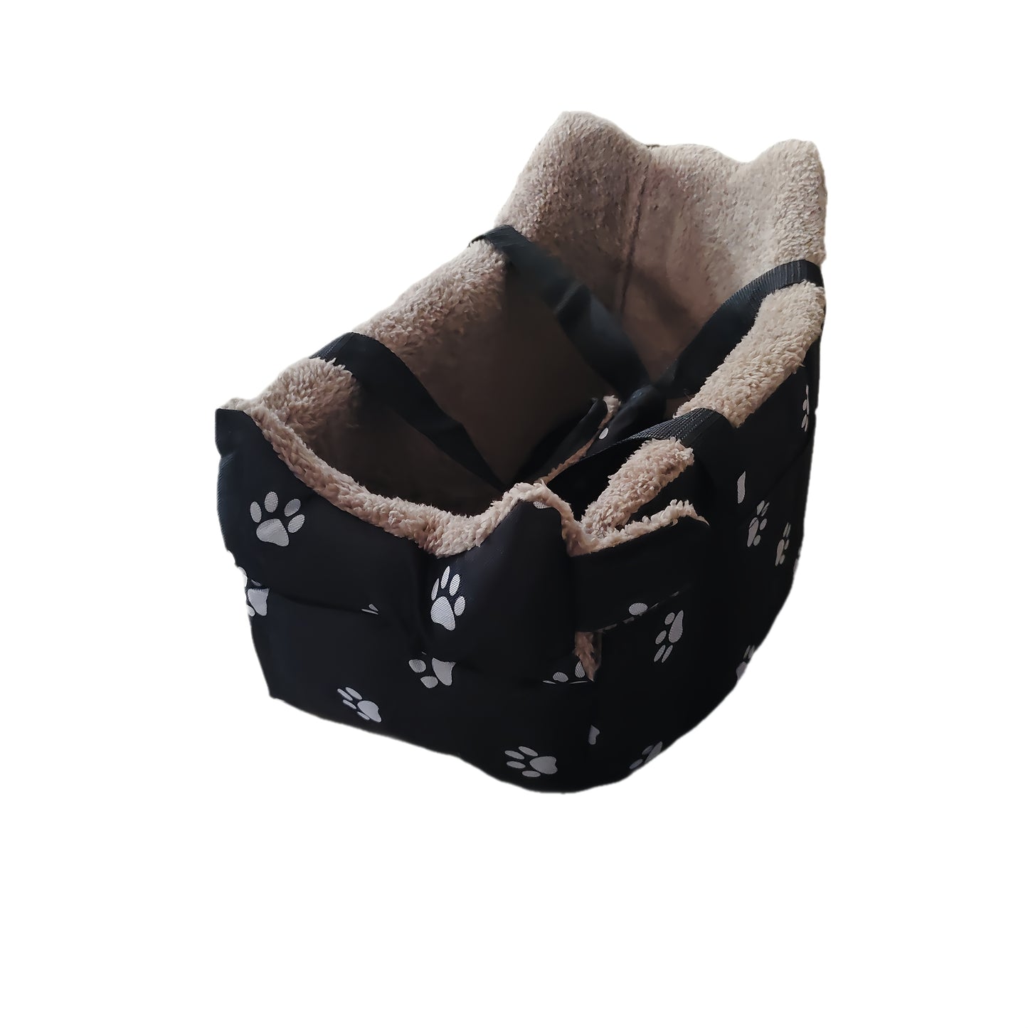 Sac de transport confortable pour chien et chat, rembourré en peluche, très chaud et douillet.