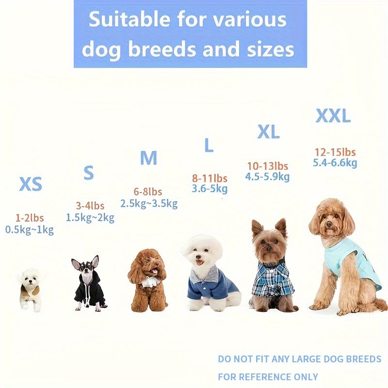 Costume de tigre pour chien de tailles petite et moyenne, doux et chaud, confortable à porter