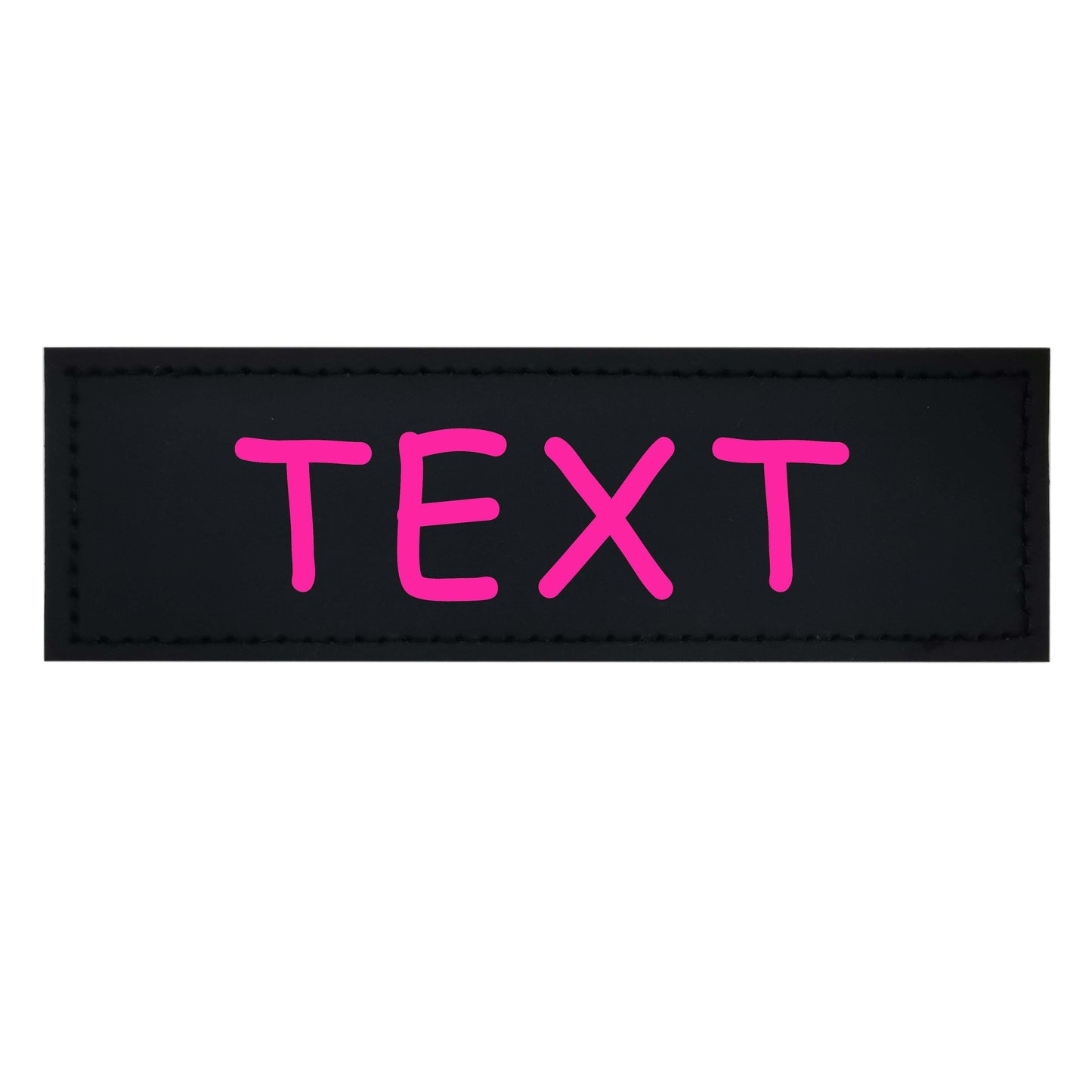 9 Colors Available Custom Pet Patches for Dog Harness Vest with Custom Name Traction Accessories