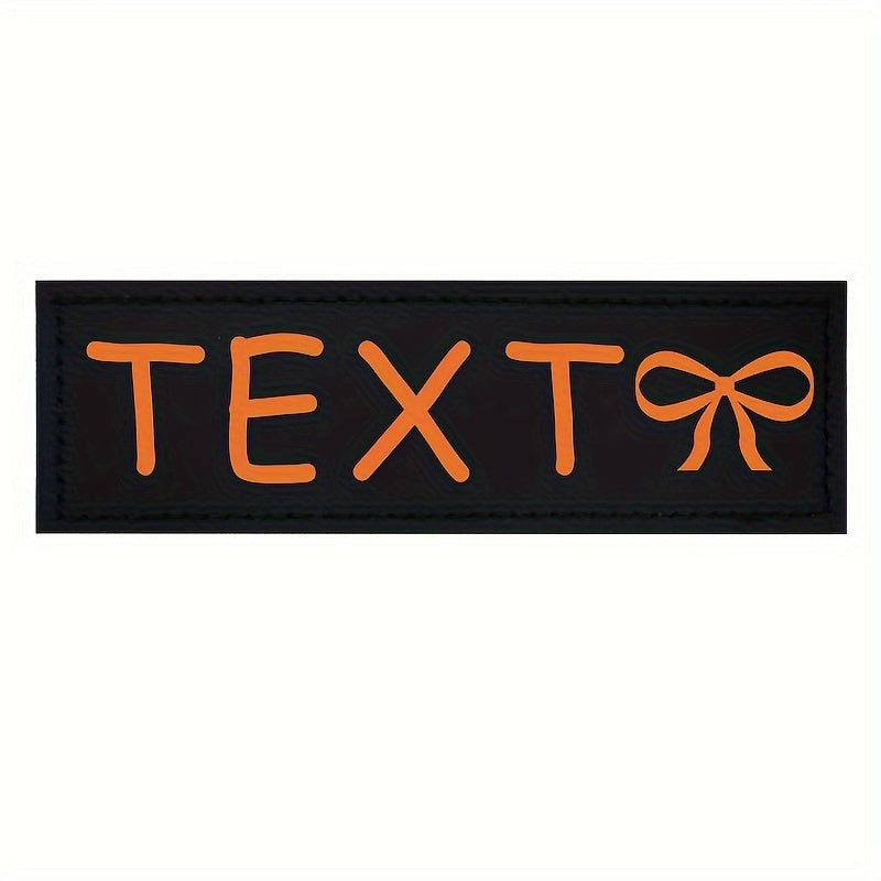 9 Colors Available Custom Pet Patches for Dog Harness Vest with Custom Name Traction Accessories