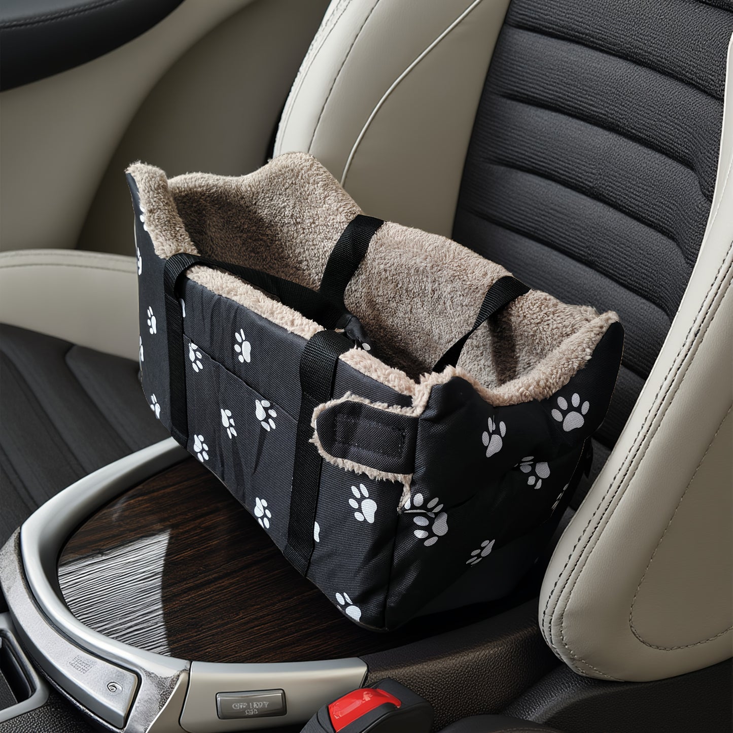 Sac de transport confortable pour chien et chat, rembourré en peluche, très chaud et douillet.