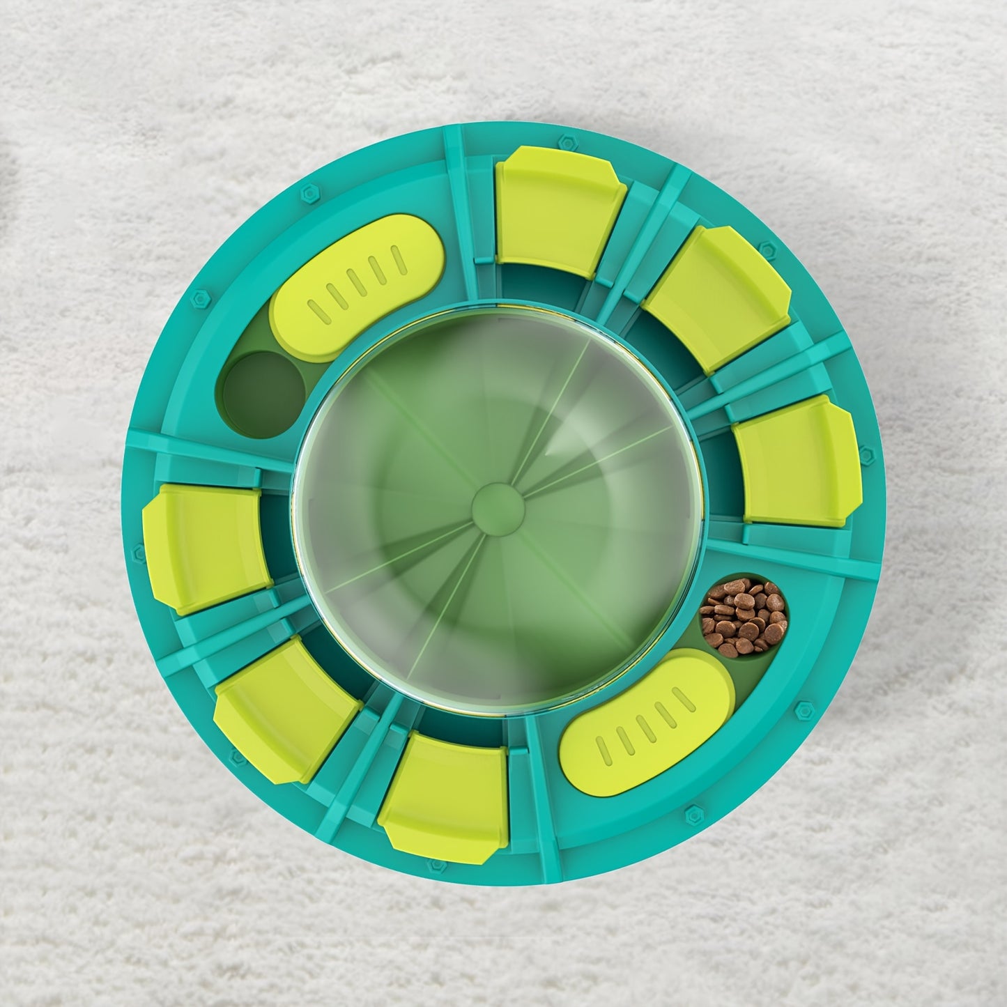 Jouet interactif pour chien, distributeur de friandises, bol anti-ballonnement, en plastique dur