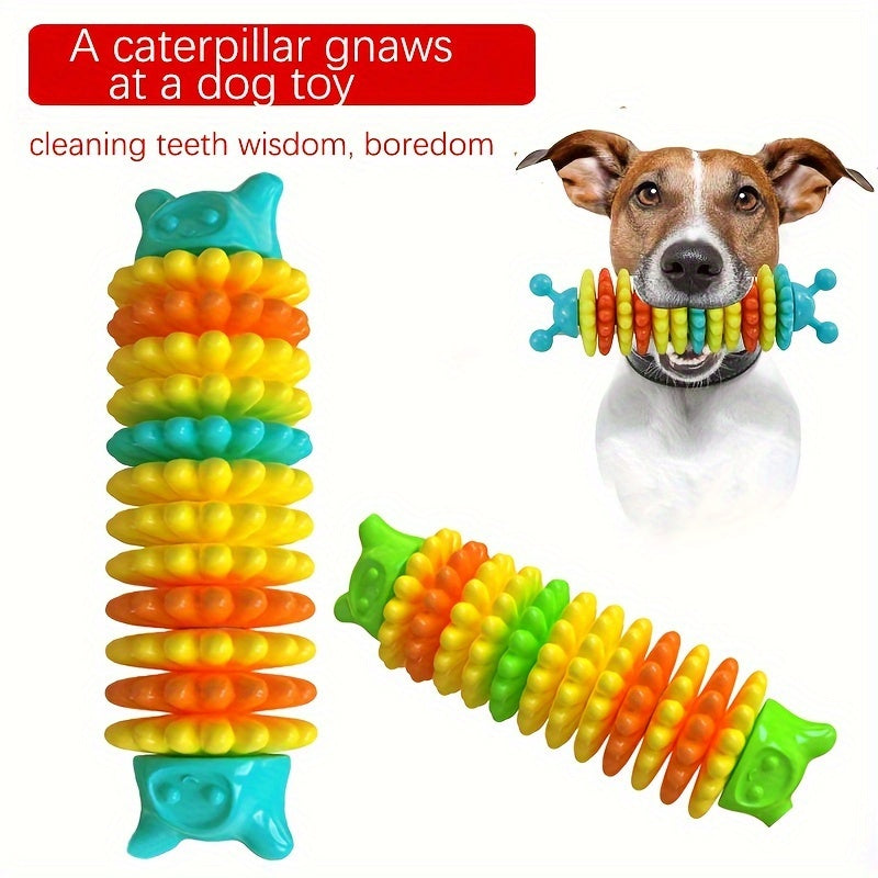 Jouet à mâcher pour chiens, nettoie les dents et protège contre la plaque dentaire, diverses couleurs