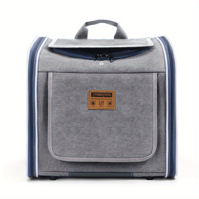 Sacoche de transport pour chien et chat lors des balades en vélo, transformable en sac à dos, léger, aéré et confortable, diverses couleurs