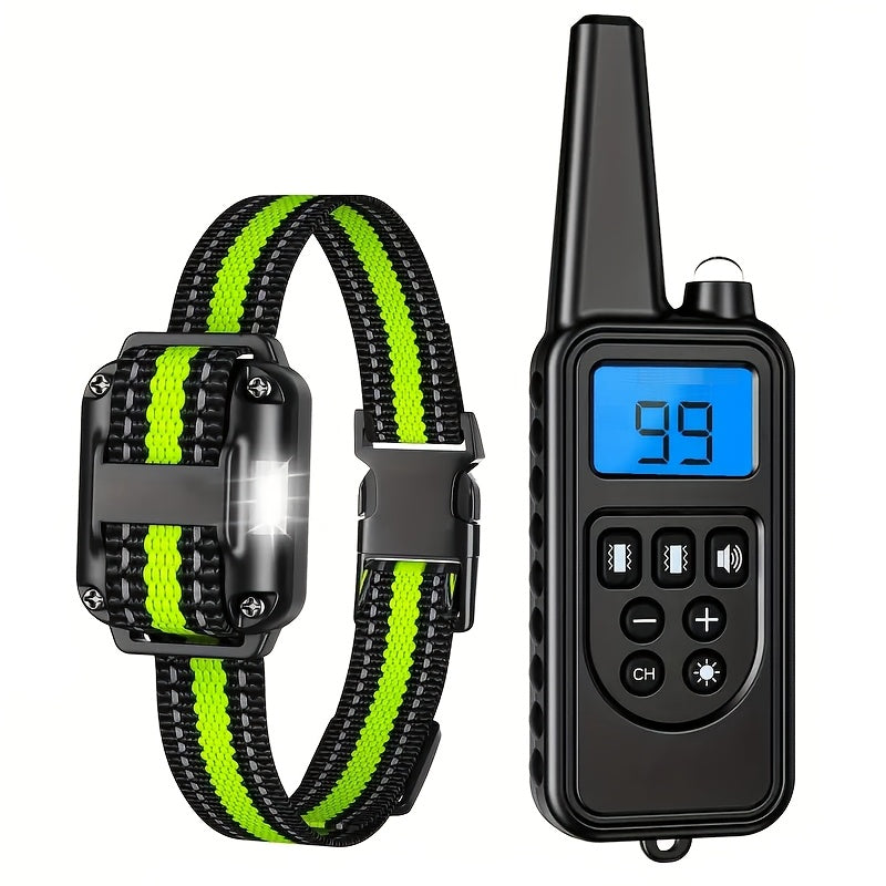 Collier de dressage pour chien avec télécommande, collier à son et vibration uniquement, récepteur doté d'une protection IP67