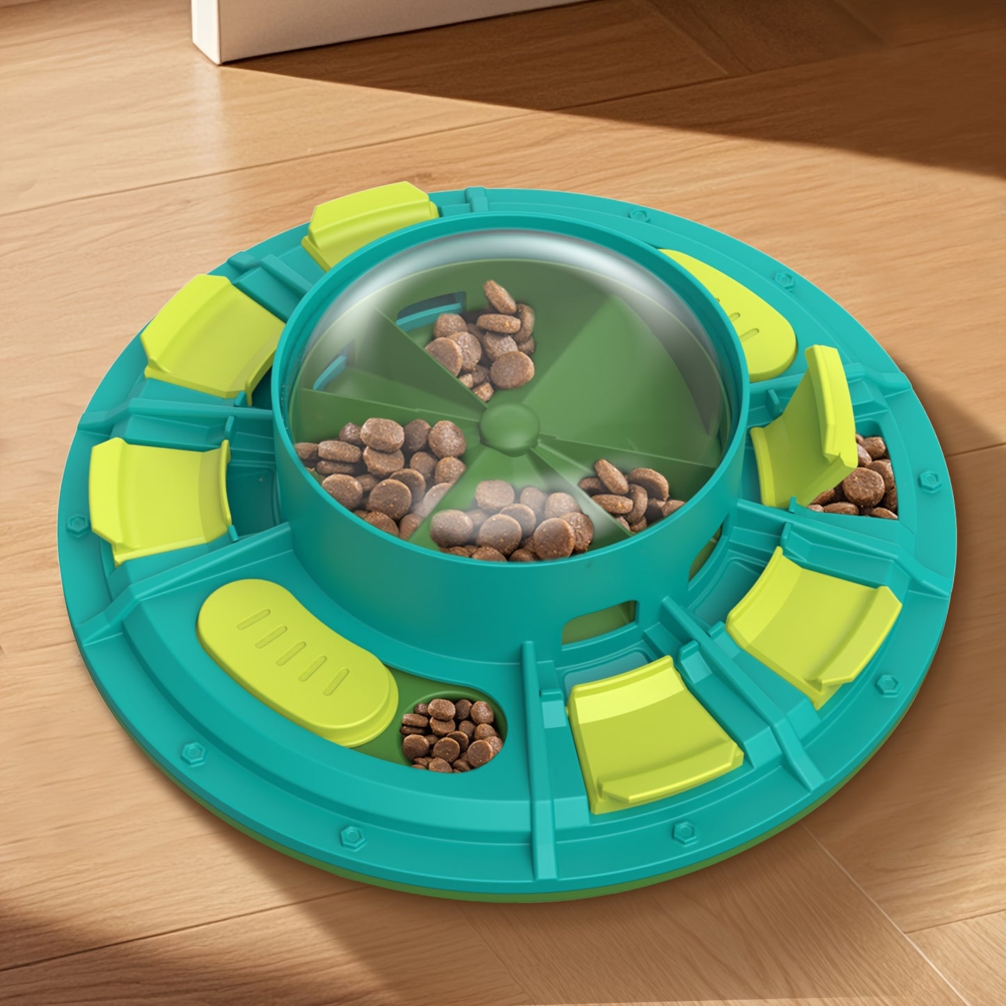 Jouet interactif pour chien, distributeur de friandises, bol anti-ballonnement, en plastique dur
