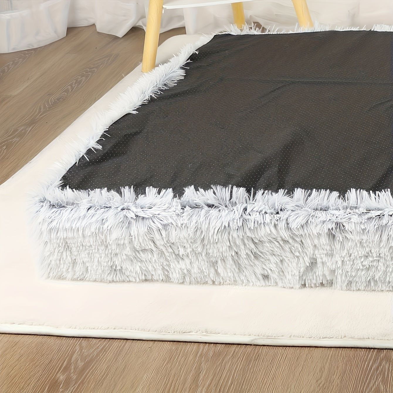 Lit/matelas épais pour chien et chat, ultra confortable, à poils longs, bien chaud, diverses couleurs