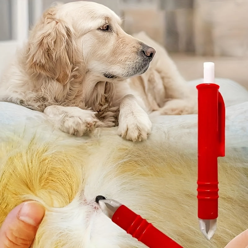 Kit anti-puces pour chien et chat, pinces à crochet facile à utiliser, protégeant votre animal des tiques et autres nuisibles, diverses couleurs