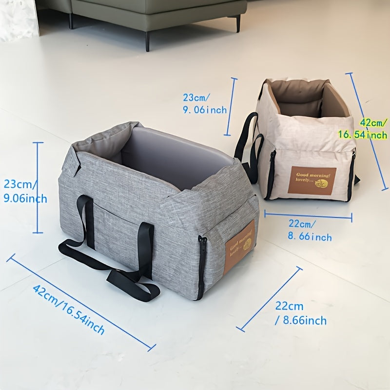 Sac de transport pour chien et chat, pour la voiture ou portable à l'épaule, il emmènera votre petit compagnon partout avec vous. Diverses couleurs