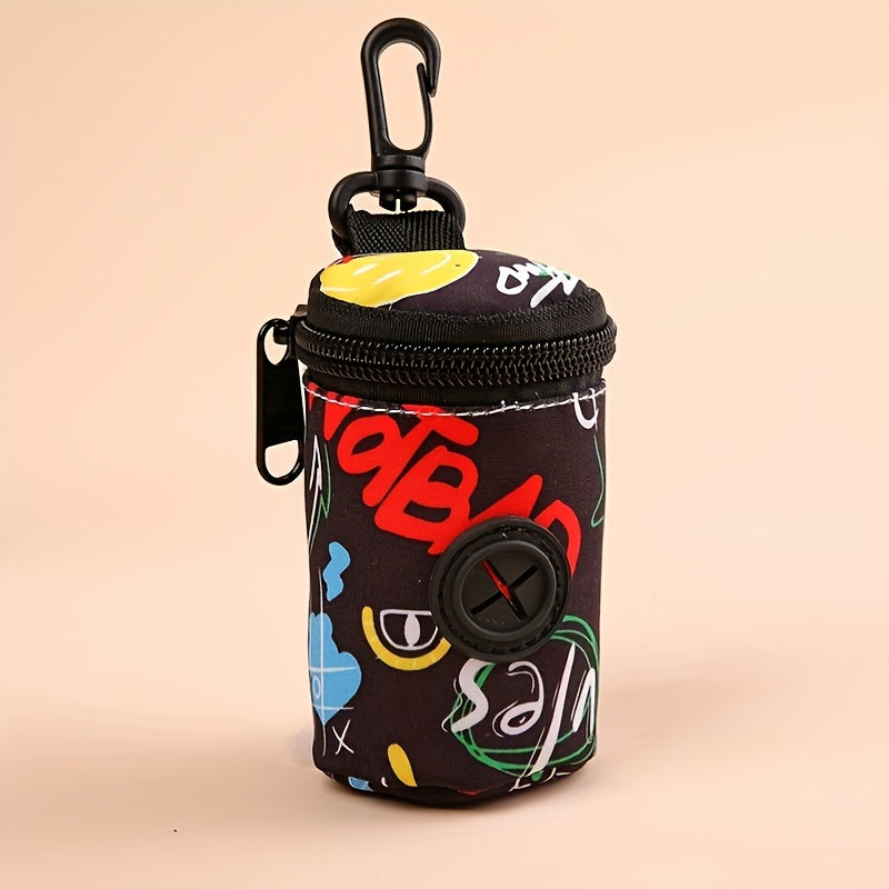 Distributeur de sacs pour crottes de chiens, divers motifs et diverses couleurs