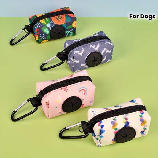 Distributeur de sacs pour crottes de chiens, divers motifs et diverses couleurs