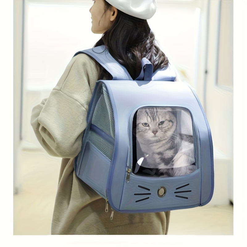 Sac à dos pour chien et chat, léger à porter, aéré pour un confort optimal de votre compagnon à 4 pattes, diverses couleurs