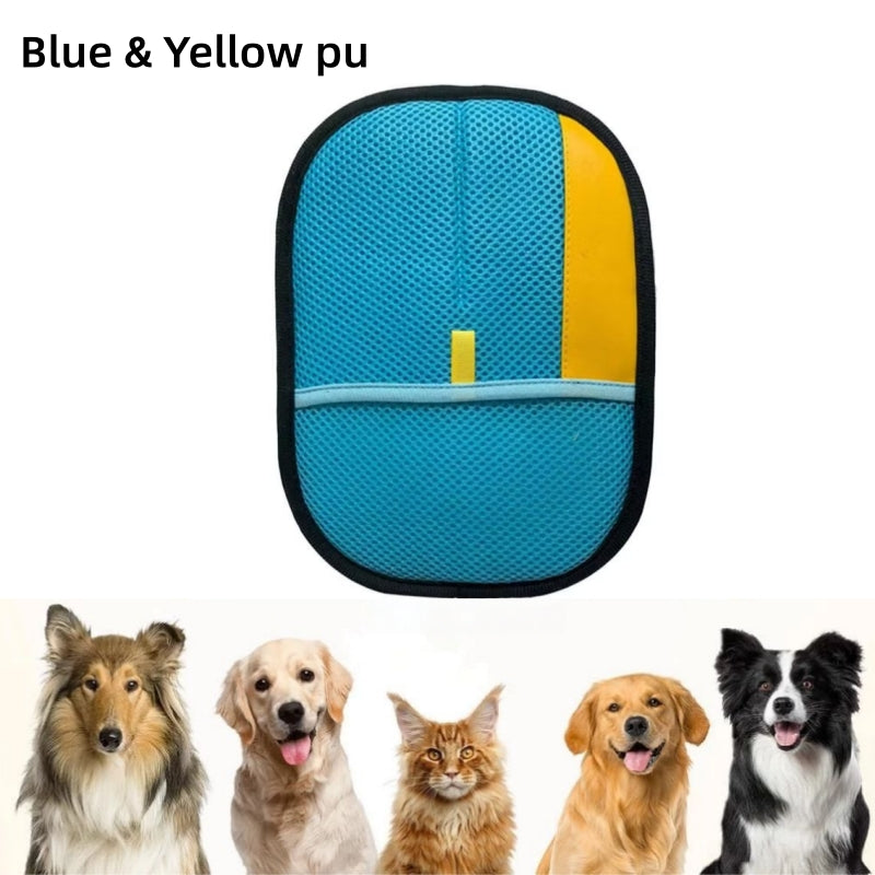 Gant amélioré pour éliminer les poils de chiens et chat sur toutes surfaces, diverses couleurs