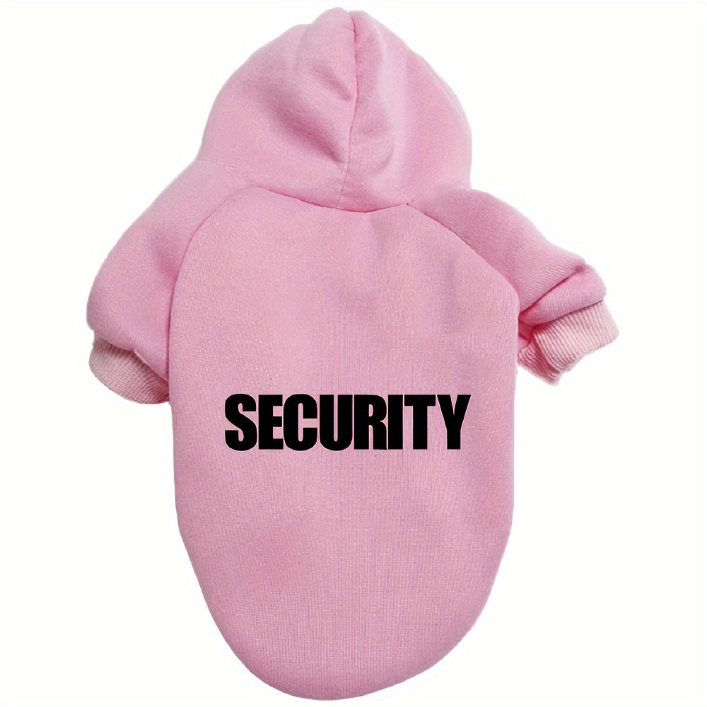 Sweat à capuche pour chien  SECURITY, pull doux et chaud pour chiens de taille moyenne et grande