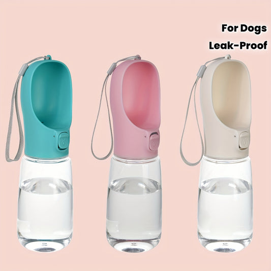 Bouteille d'eau étanche pour chiens - Solution indispensable pour abreuver votre chien lors de vos promenades en plein air, diverses couleurs