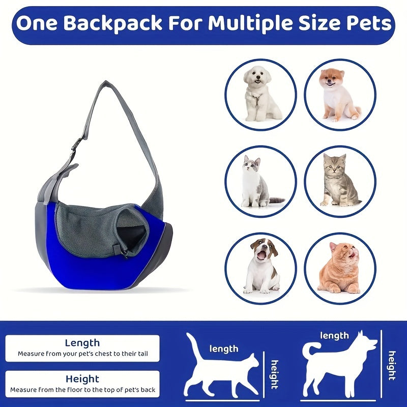 Sac de transport en bandoulière pour chiot et petit chien, divers coloris