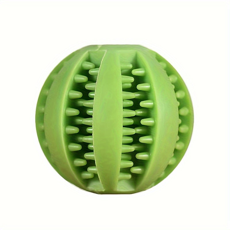 Jouet interactif en forme de balle pour chien, distributeur lent de friandise, diverses couleurs