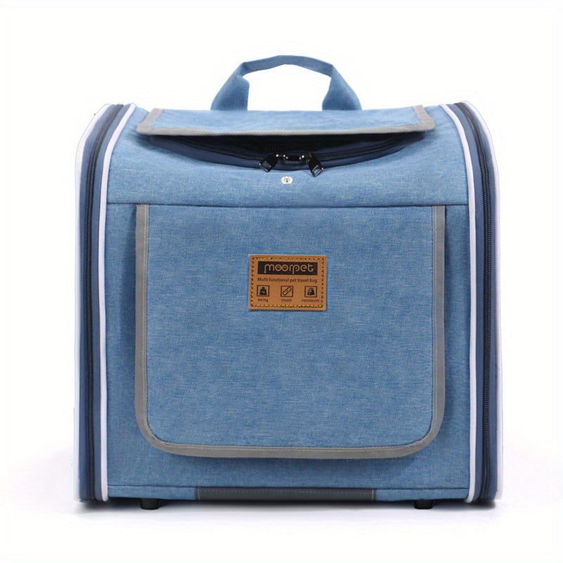 Sacoche de transport pour chien et chat lors des balades en vélo, transformable en sac à dos, léger, aéré et confortable, diverses couleurs