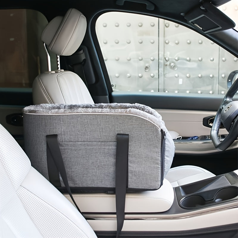 Sac de transport pour les voyages en voiture, pour chien et chat, rembourré en peluche, chaud et confortable, diverses couleurs