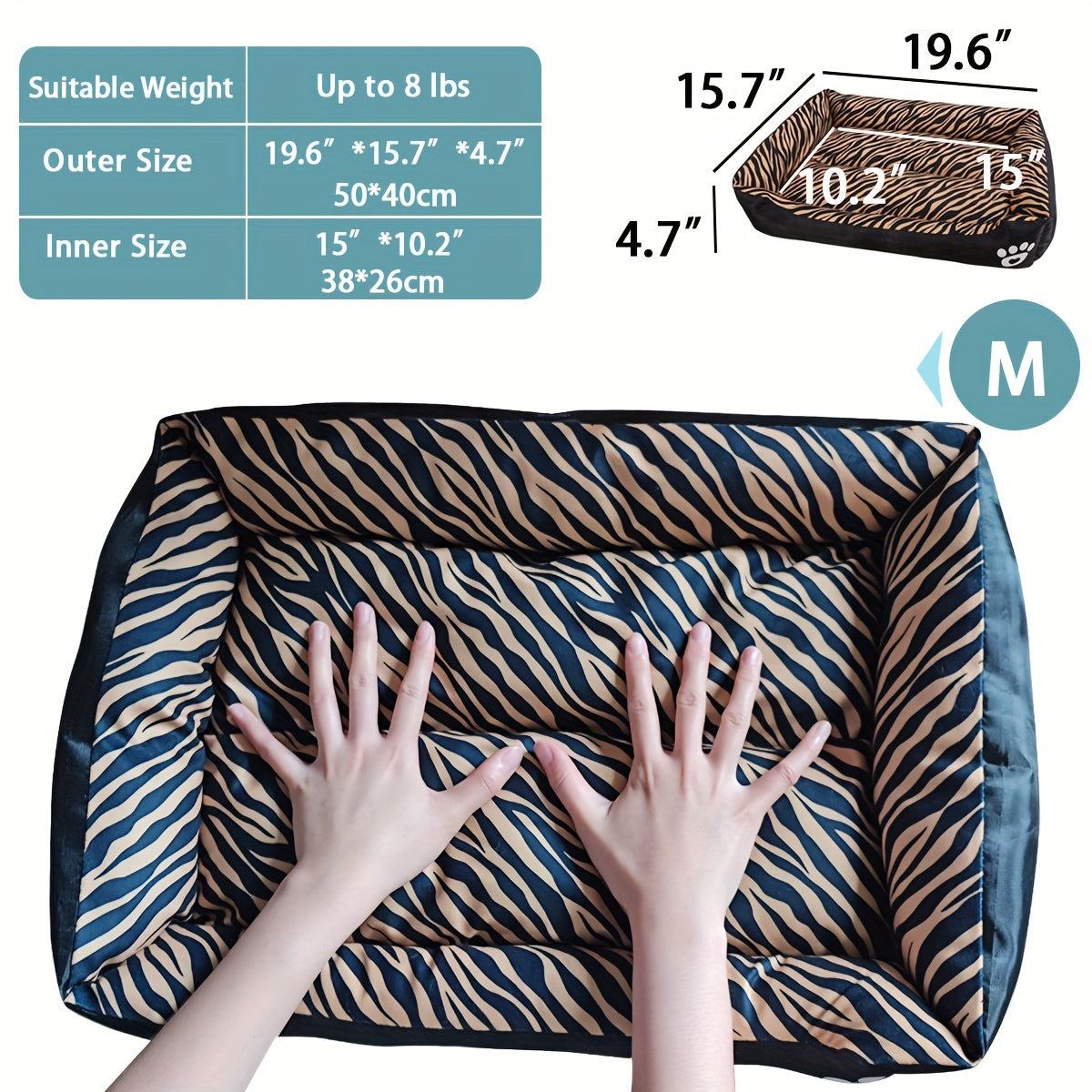 Panier confortable pour chien, tout doux, bien chaud et épais, diverses couleurs