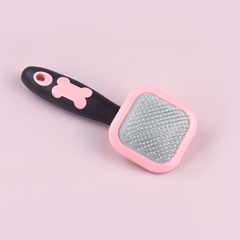 Brosse de toilettage pour chiens et chats pour éliminer les poils morts, diverses couleurs
