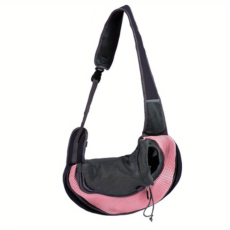 Sac de transport en bandoulière pour chiot et petit chien, divers coloris