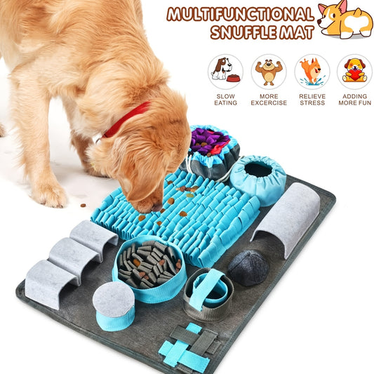 Tapis à renifler pour chien de toute taille, pour dépenser leur énergie, jouet de chasse au trésor pour chien