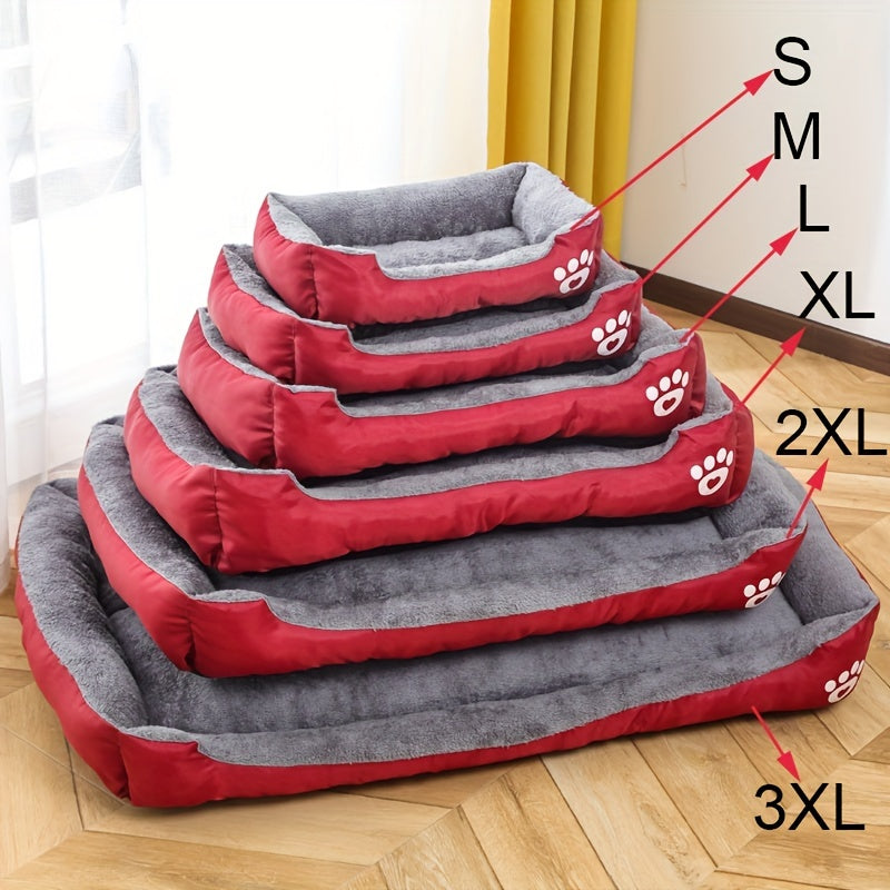 Panier confortable pour chien, tout doux, bien chaud et épais, diverses couleurs