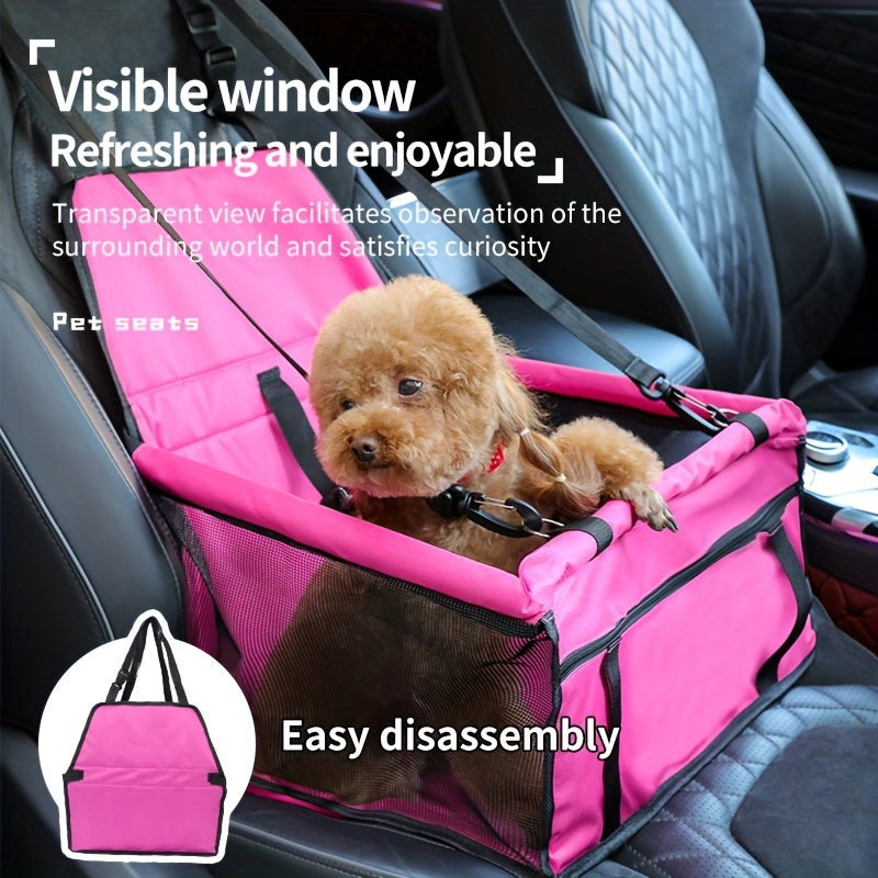 Cage de transport en tissus pour chien et chat, attaches de sécurité à l'intérieur, robuste, disponible dans différents coloris