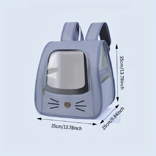 Sac à dos pour chien et chat, léger à porter, aéré pour un confort optimal de votre compagnon à 4 pattes, diverses couleurs