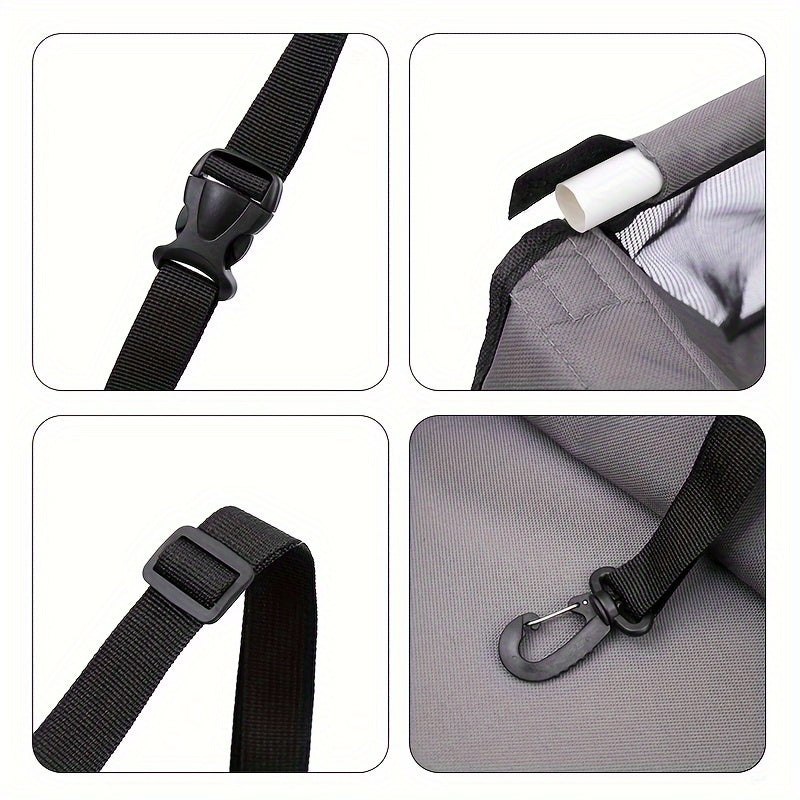 Cage de transport en tissus pour chien et chat, attaches de sécurité à l'intérieur, robuste, disponible dans différents coloris