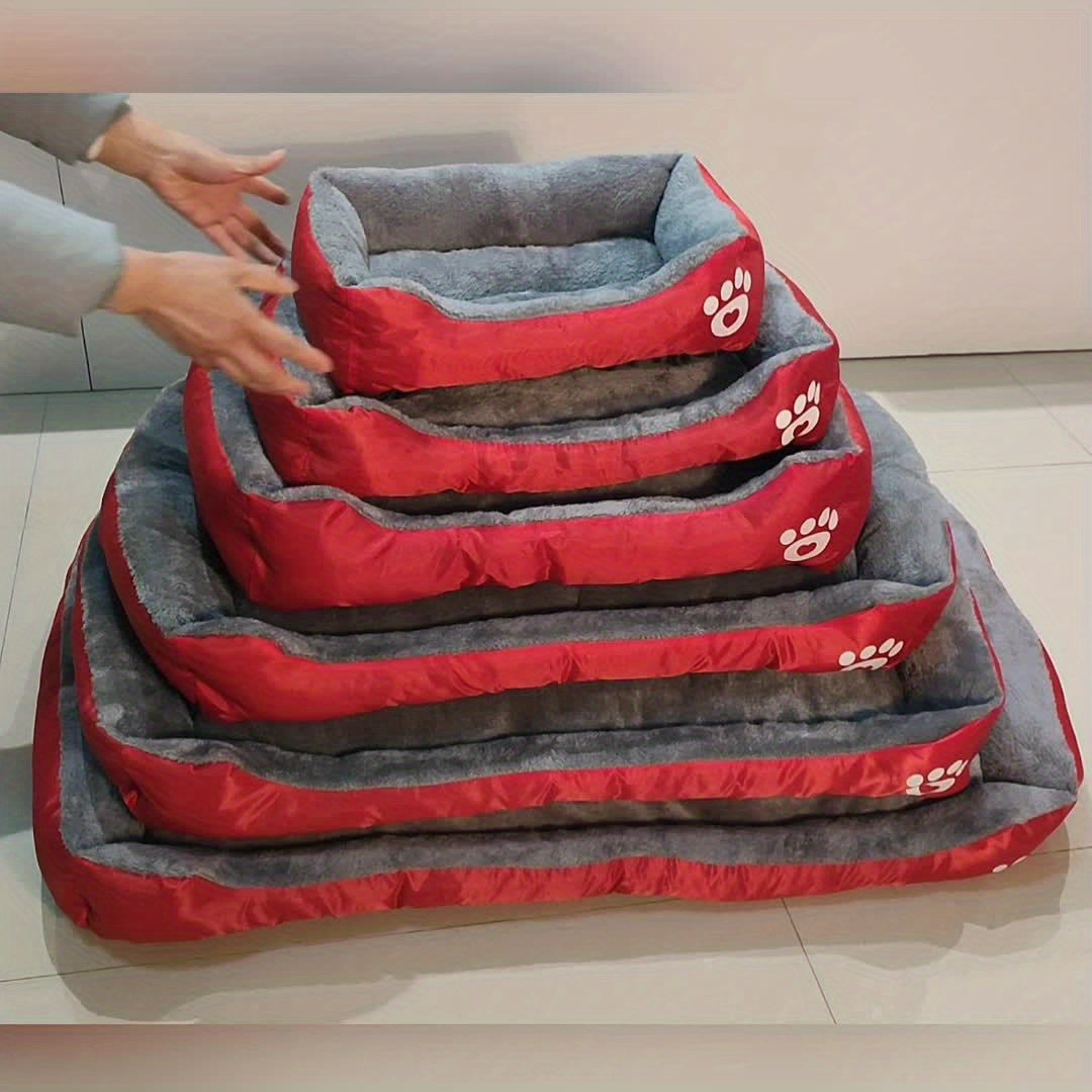 Panier confortable pour chien, tout doux, bien chaud et épais, diverses couleurs