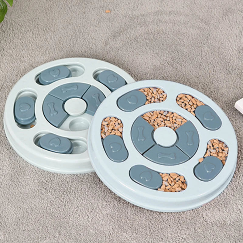 Distributeur de nourriture, jouets éducatifs et interactifs pour chiens. Mangeoire lente
