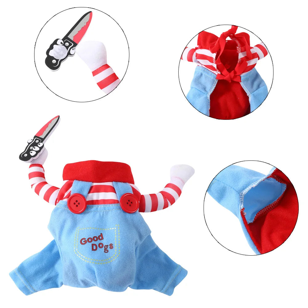Costume pour chien et chat, de XS à XL, 2 couleurs