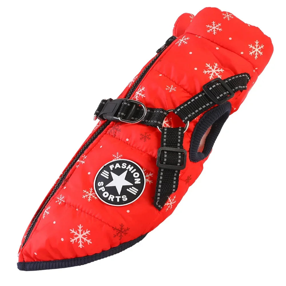 Manteau pour chiens chauds et imperméable. Design "Fashion sport", diverses couleurs