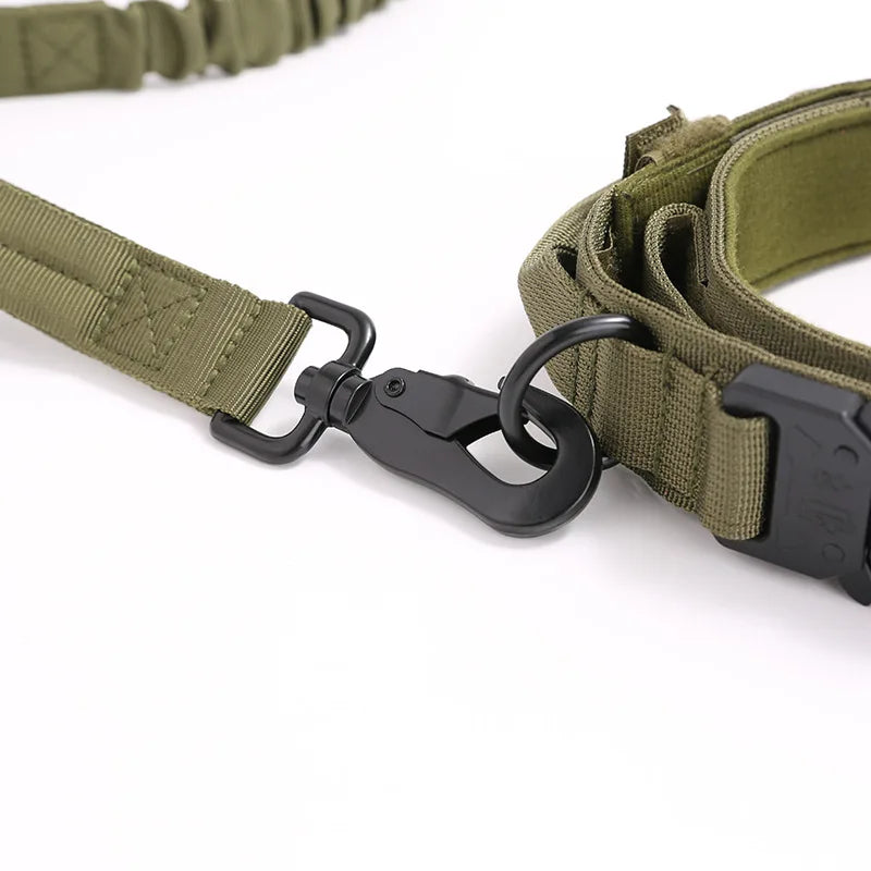 Collier et laisse de formation pour chiens de police, pour chiens moyens et grands, diverses couleurs